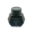 【万年筆 インク】 WATERMAN ウォーターマン ボトルインク ブラック 50ml 【正規品】