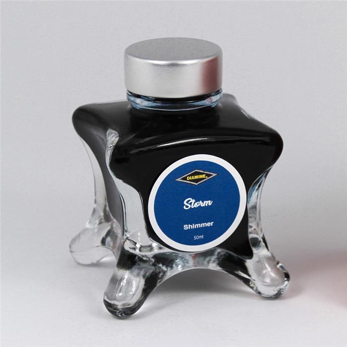 DIAMINE ダイアミン ボトルインク レッドエディション ストーム シマーリングインク 50ml 【正規品】