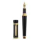 Montegrappa モンテグラッパ 万年筆 F1 スピード リミテッドエディション ボディウムブラック M 【正規品】