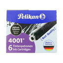 【万年筆 インク】 Pelikan ペリカン カートリッジインク TP6 ブラック 6本入り 【正規品】