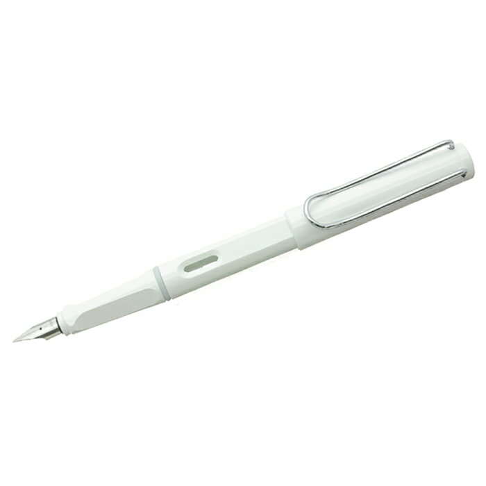 《新品》 LAMY ラミー 万年筆 サファリ L19WT ホワイト F 【ラッピング無料】【正規品】