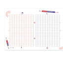ATABO あたぼうステーショナリー 原稿用紙 飾り原稿用紙 赤青纂 A4 400字詰め 50枚入 【正規品】
