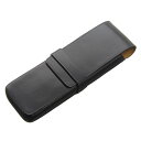IL Bussetto イル・ブセット ペンケース 2本用 ブラック 【正規品】【smtb-f】