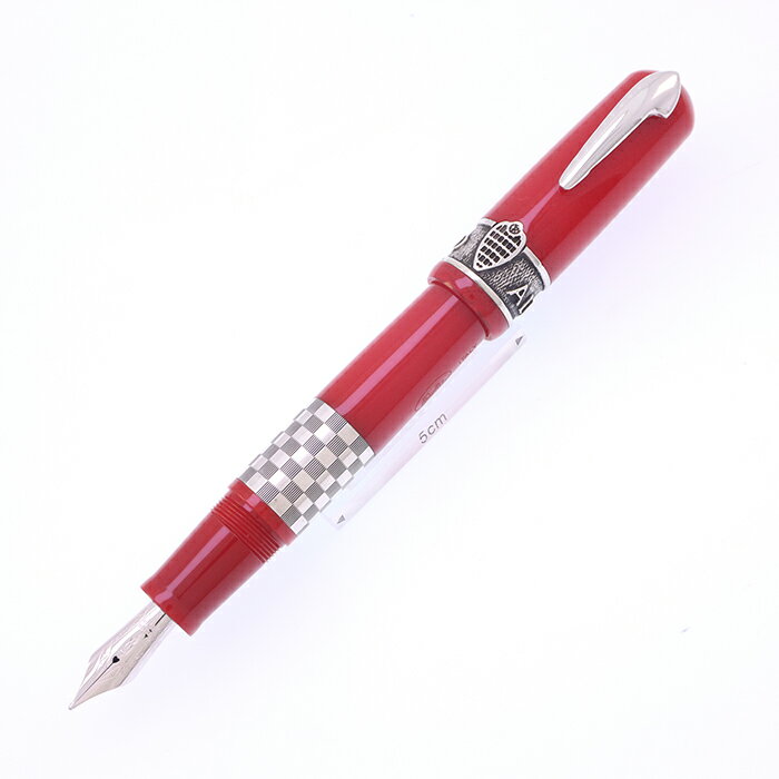 Delta - DELTA デルタ 万年筆 トロフェオ・ジュリエッタ・アルファロメオ アルファ・レッド B【中古-良品】【smtb-f】