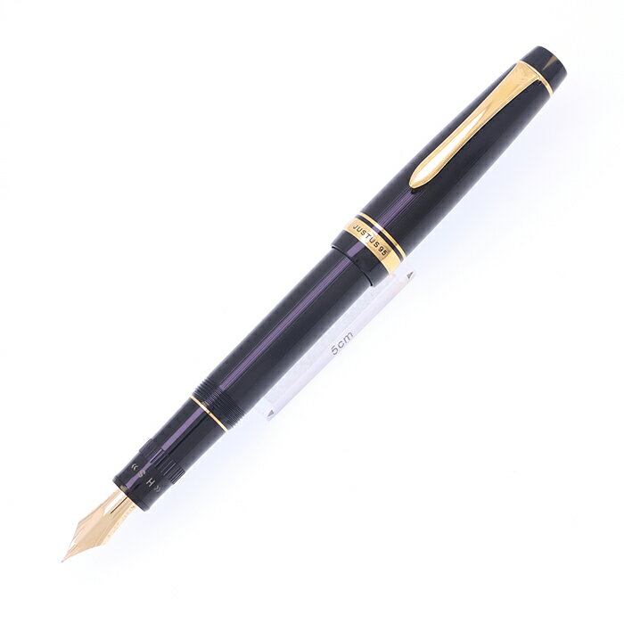 乐天商城 - PILOT パイロット 万年筆 ジャスタス95 ストライプブラック 細字【中古-良上品】【smtb-f】