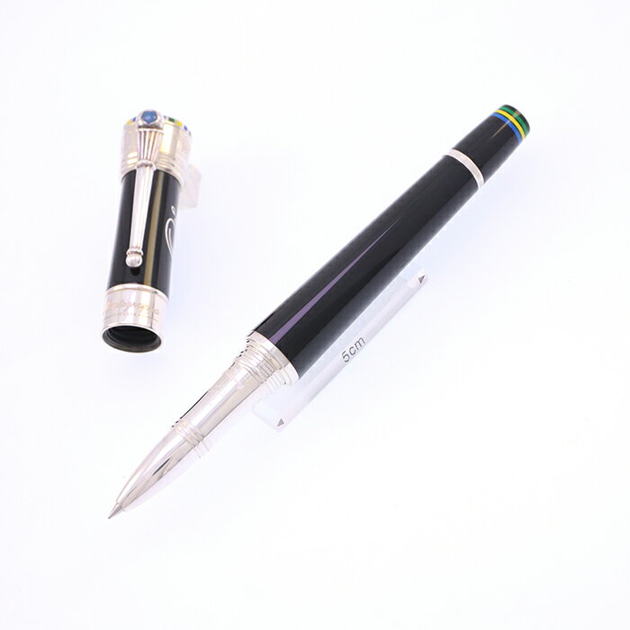 乐天商城 - Montegrappa モンテグラッパ ローラーボール リミテッドエディション ペレ P10 スターリングシルバー【中古-良上品】【smtb-f】