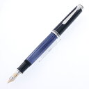 Pelikan ペリカン 万年筆 スーベレーン M805 ブルーストライプ F【中古-良上品】【smtb-f】