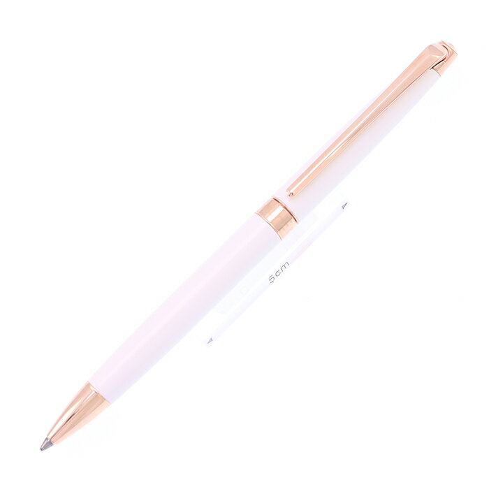 乐天商城 - CARAN d'ACHE カランダッシュ ボールペン レマンコレクション スリム ホワイト・ローズゴールド【中古-良品】【smtb-f】