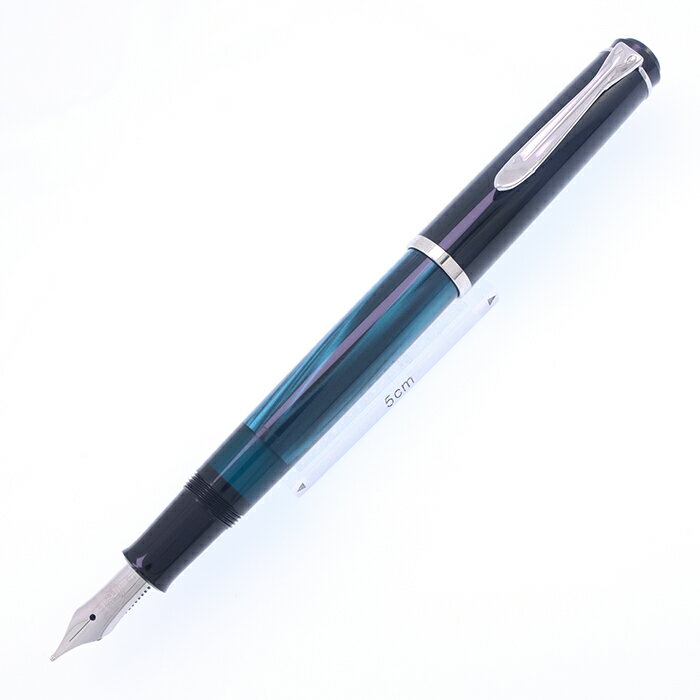 Pelikan ペリカン 万年筆 クラシック M205 ペトロールマーブル B【中古-並品】【smt ...