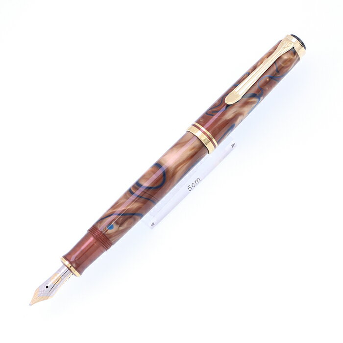 ペリカンPelikan 万年筆トレドToledo ロジウム装飾18金ペン先 F・M・B M700