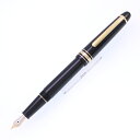 MONTBLANC モンブラン 万年筆 マイスターシュテュック #145 クラシック ブラック M【中古-良品】【smtb-f】