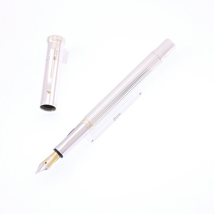 Fountain Pens - GRAF VON FABER-CASTELL グラフ フォン ファーバーカステル 万年筆 クラシックコレクション スターリングシルバー B【中古-美品】【smtb-f】
