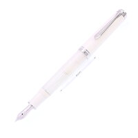 Pelikan ペリカン 万年筆 スーベレーン M605 ホワイトストライプ EF【中古-良品】...