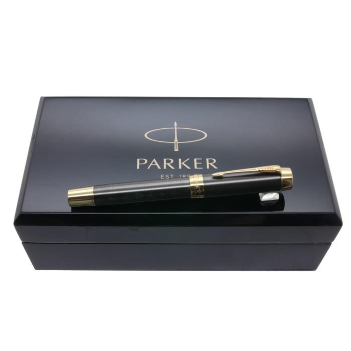 PARKER パーカー 万年筆 リミテッドエディション デュオフォールド 福 グレイGT センテニアル F【中古-美品】【smtb-f】