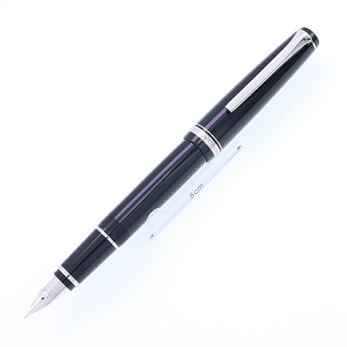 PILOT パイロット 万年筆 エラボー ブラック 軟中字 (樹脂軸)【中古-良上品】【smtb-f】