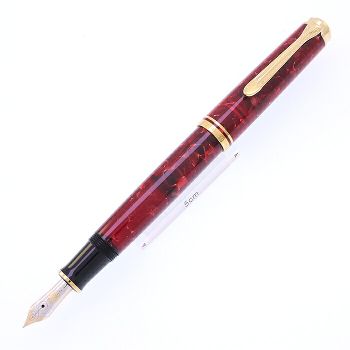 乐天商城 - Pelikan ペリカン 万年筆 スーベレーン M600 ルビーレッド F【中古-美品】【smtb-f】