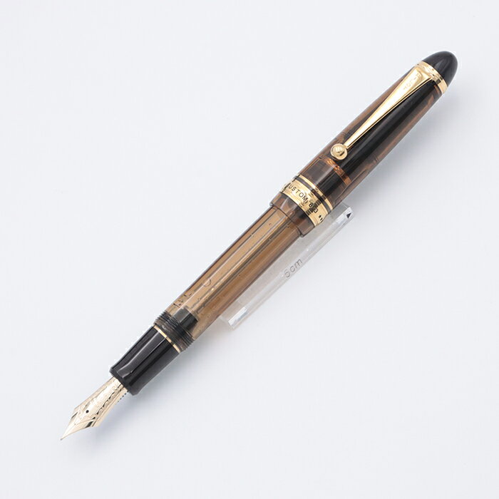 PILOT パイロット 万年筆 カスタム823 ブラウン 細字【中古-美品】【smtb-f】