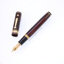 WAHL EVERSHARP エバーシャープ 万年筆 デコバンド エボナイト ローズウッド/ゴールド 18Kフレキシブル【中古-良品】【smtb-f】