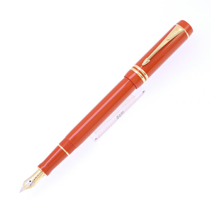 PARKER パーカー 万年筆 デュオフォールド ビッグレッドGT インターナショナル F【中古-良品】【smtb-f】