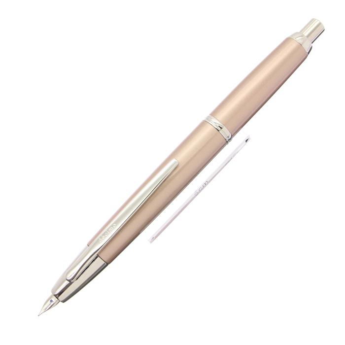 PILOT パイロット 万年筆 キャップレス デシモ シャンパンピンク 細字【中古-並品】【smtb-f】