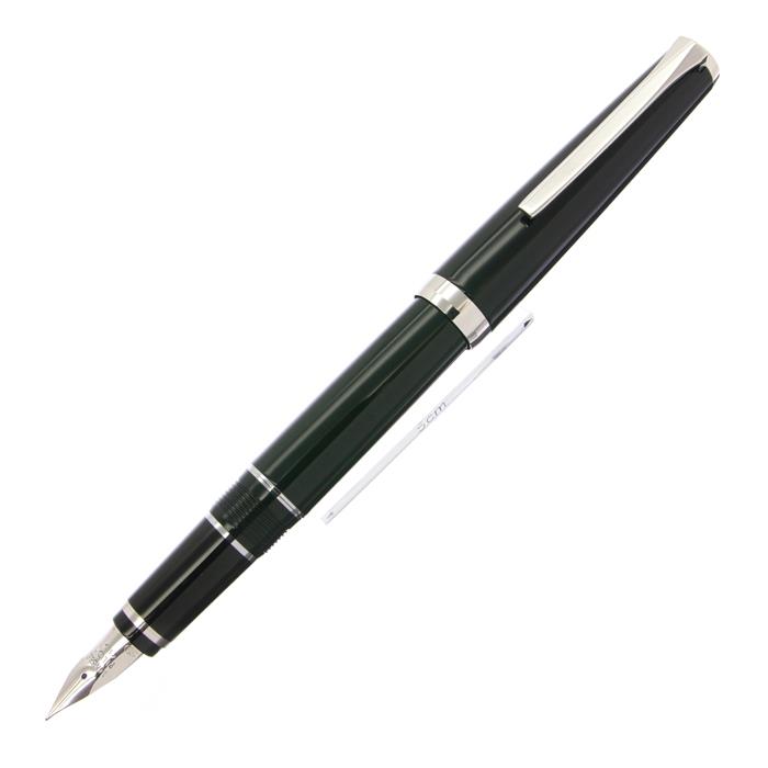 PILOT パイロット 万年筆 エラボー ブラック (金属軸) 軟極細字【中古-良品】【smtb-f】