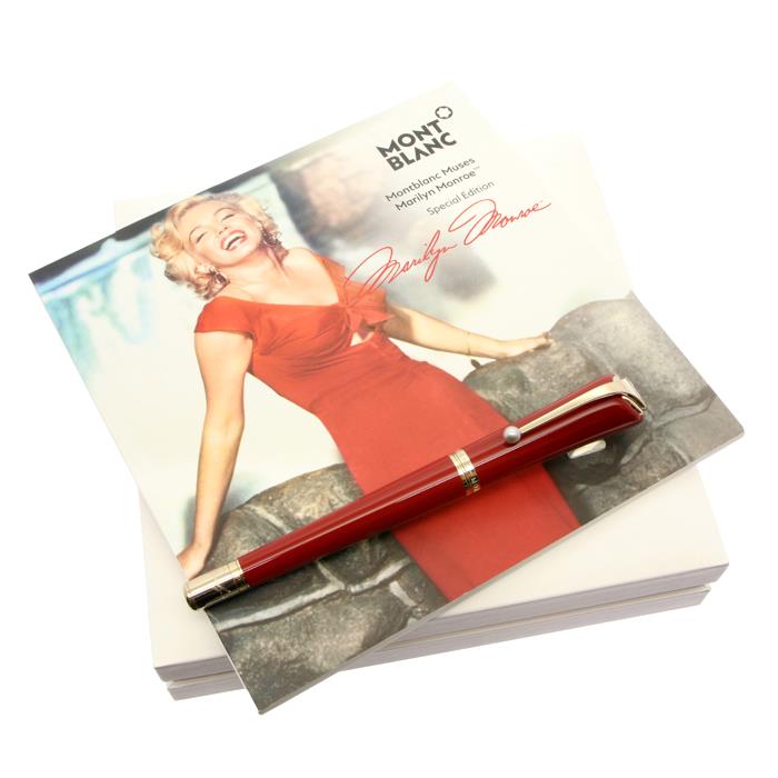 MONTBLANC モンブラン 万年筆 ミューズエディション マリリン・モンロー スペシャルエディション F【中古-良品】【smtb-f】のサムネイル
