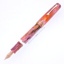 Leonardo Officina Italiana レオナルド 万年筆 モーメントゼロ グランデ 2.0 ガラッティカ ナナ ローザ EF【中古-美品】【sm...