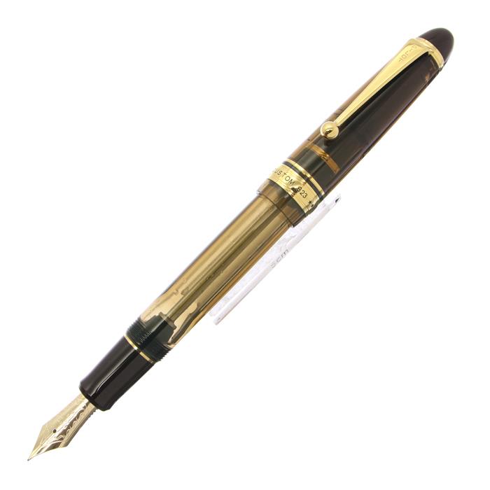 PILOT パイロット 万年筆 カスタム823 ブラウン 細字【中古-良上品】【smtb-f】