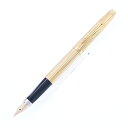 PARKER パーカー 万年筆 75 プラスヴァンドーム ゴールド ディアマンテ M【中古-並品】【smtb-f】