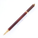 S.T.Dupont エス・テー・デュポン 万年筆 ポルトプリューム 純正漆 エカイユ M【中古-並品】【smtb-f】