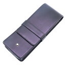 MONTBLANC モンブラン ペンケース マイスターシュテュック クラスプ付 (シエナ) ブラック 3本用【中古-並品】【smtb-f】