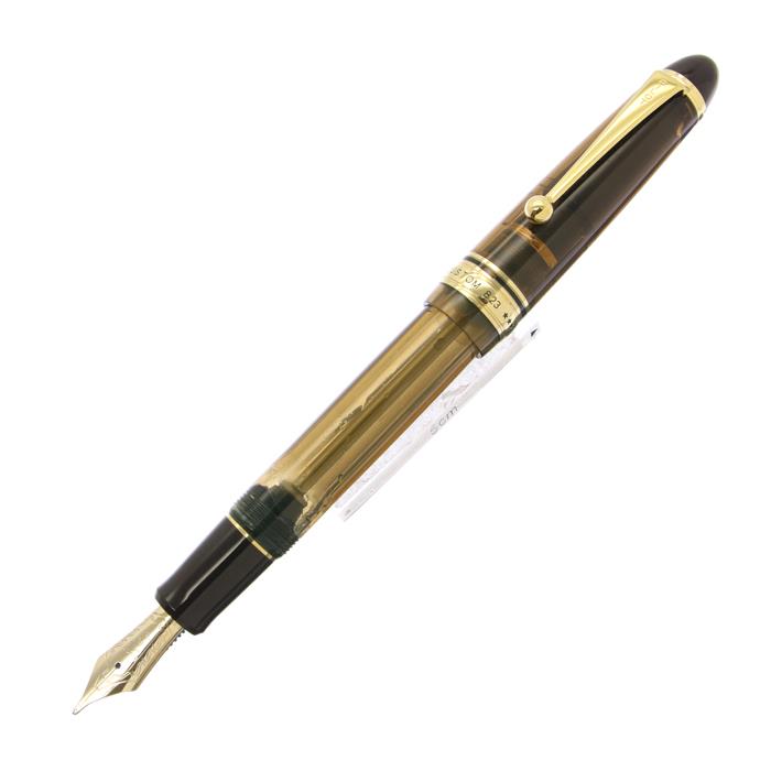 PILOT パイロット 万年筆 カスタム823 ブラウン 太字【中古-良品】【smtb-f】