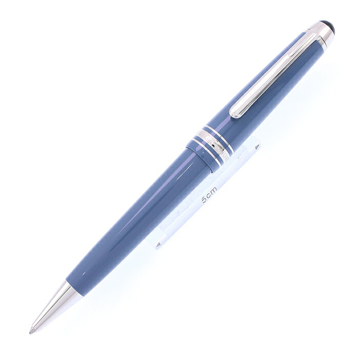 MONTBLANC モンブラン ボールペン マイスターシュテュック グレイシャー ミッドサイズ ブル ...