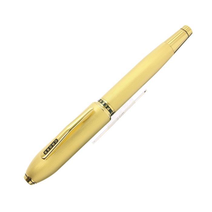 Cross クロス 万年筆 23金ヘビーゴールドプレート New限定品 F ピアレス125