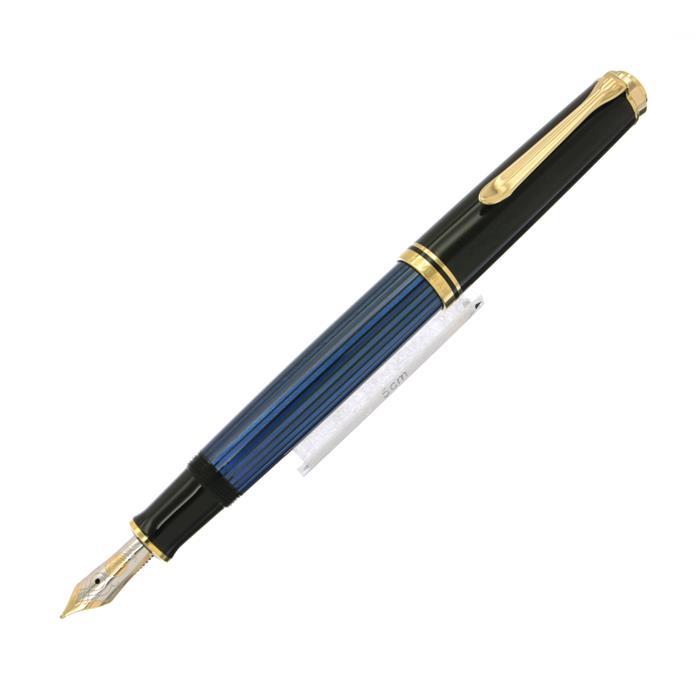 Pelikan ペリカン 万年筆 スーベレーン M600 ブルーストライプ F【中古-良品】【smtb-f】