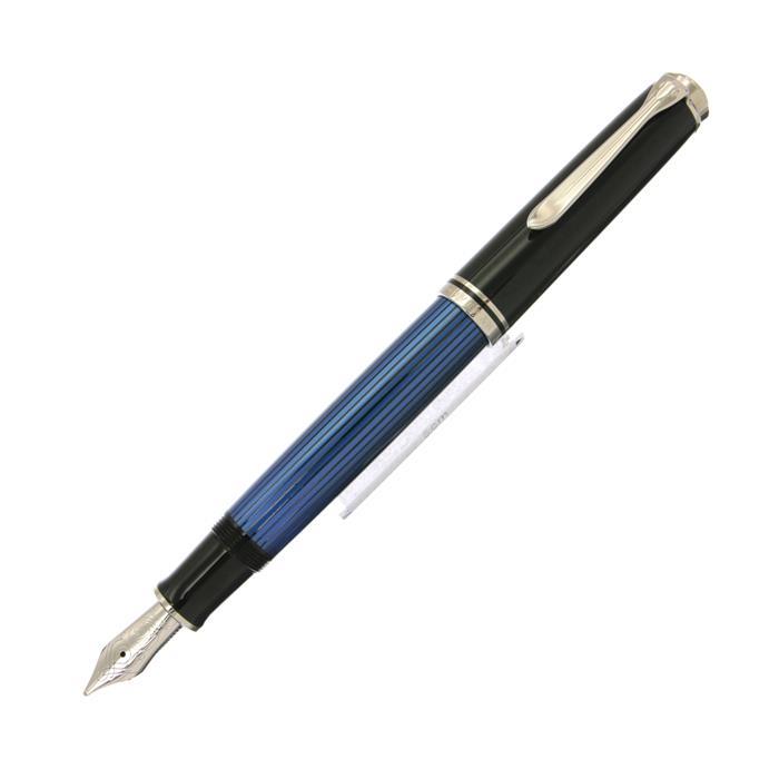 Pelikan ペリカン 万年筆 スーベレーン M805 ブルーストライプ B【中古-良品】【smtb-f】