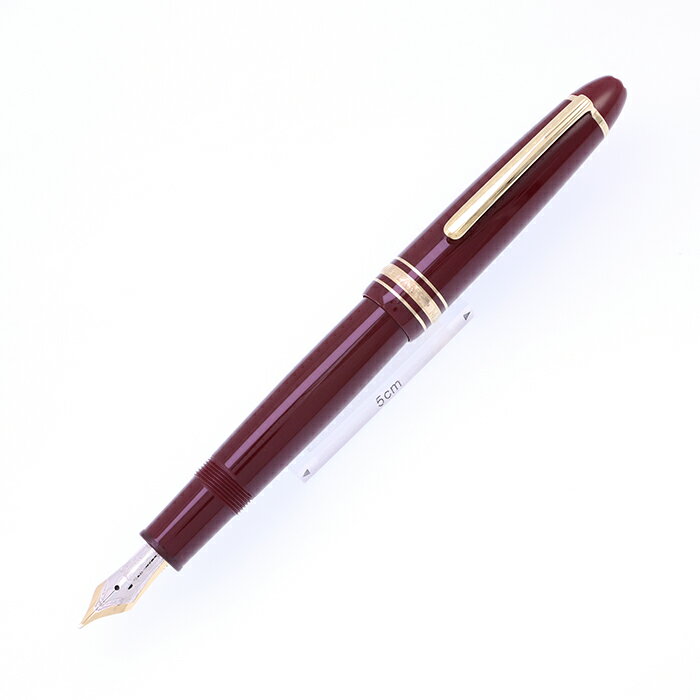 MONTBLANC モンブラン 万年筆 マイスターシュテュック 147 トラベラー ボルドー M【中古-良品】【smtb-f】