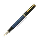 Pelikan ペリカン 万年筆 スーベレーン M400 ブルーストライプ F【中古-良品】【smtb-f】