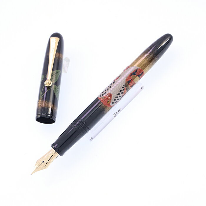 PILOT パイロット 万年筆 ナミキ ユカリコレクション 蒔絵 キングコブラ 中字【中古-良上品】【smtb-f】