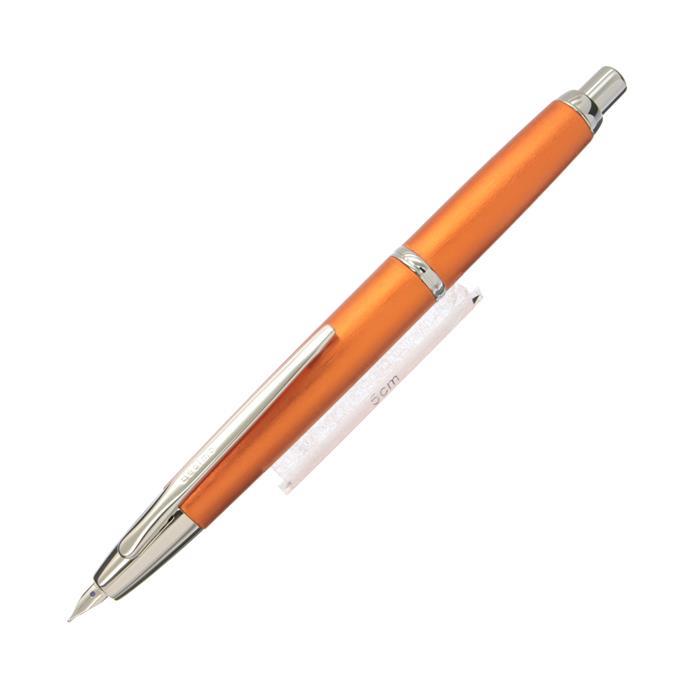 PILOT パイロット 万年筆 キャップレス デシモ 20カラーズ 第3弾 オレンジ 細字【中古-美品】【smtb-f】