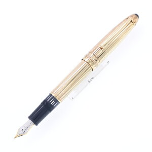 MONTBLANC モンブラン 万年筆 マイスターシュテュック ソリテール #1467 18Kソリッドゴールド ル・グラン B【中古-良品】【smtb-f】