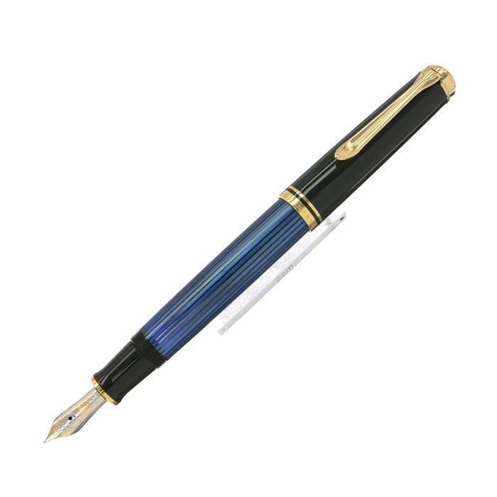 Pelikan ペリカン 万年筆 スーベレーン M600 ブルーストライプ EF【中古-良上品】【smtb-f】