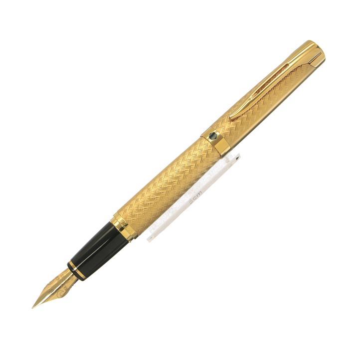 WATERMAN ウォーターマン 万年筆 レタロン ゴールドプレート F【中古-良品】【smtb-f】