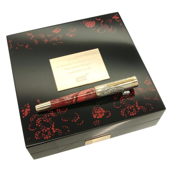 MONTBLANC モンブラン 万年筆 L.E.88 サイン&シンボルコレクション ジャーニー・アマング・ドラゴン トーチドラゴン M【中古-美品】【smtb-f】のサムネイル