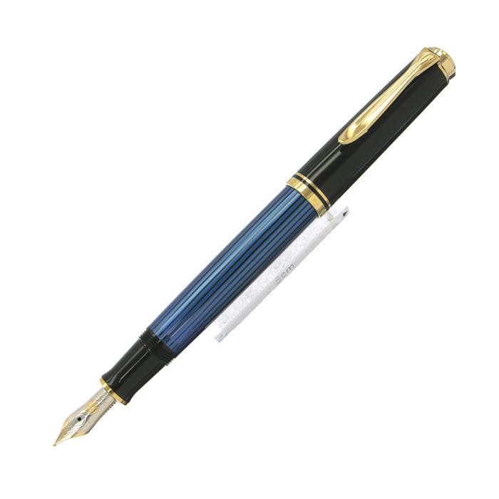 Pelikan ペリカン 万年筆 スーベレーン M400 ブルーストライプ EF【中古-良品】【smtb-f】