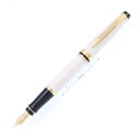 WATERMAN ウォーターマン 万年筆 エキスパート エッセンシャル アイボリー 18K/F【中古-良上品】【smtb-f】