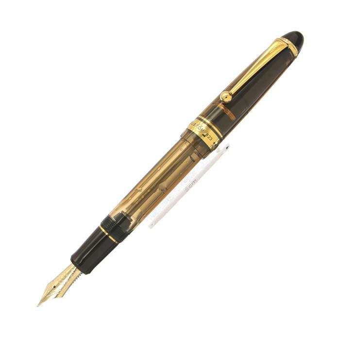 PILOT パイロット 万年筆 カスタム823 ブラウン 中字【中古-良上品】【smtb-f】