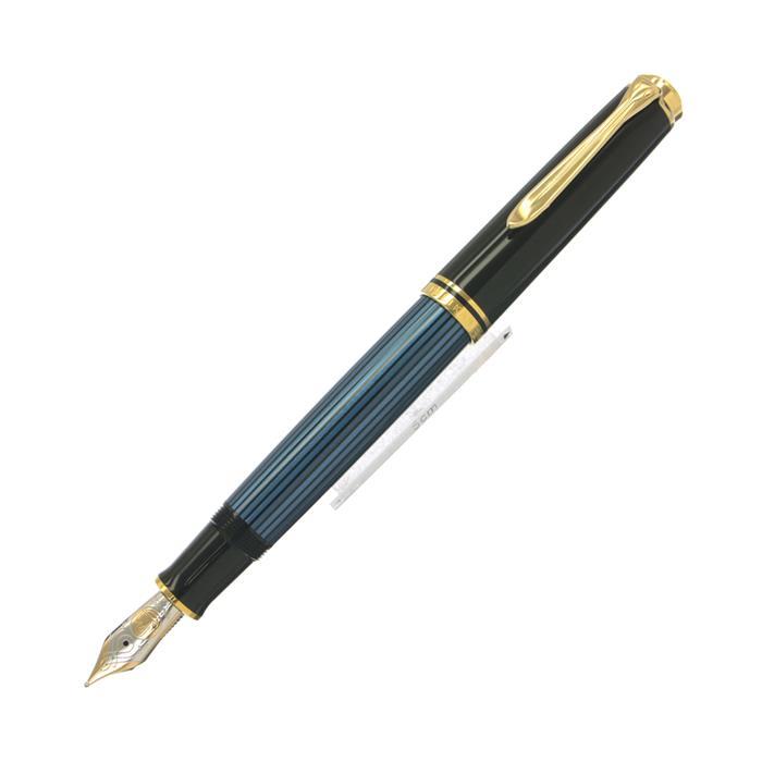 Pelikan ペリカン 万年筆 スーベレーン M800 ブルーストライプ M【中古-良上品】【smtb-f】