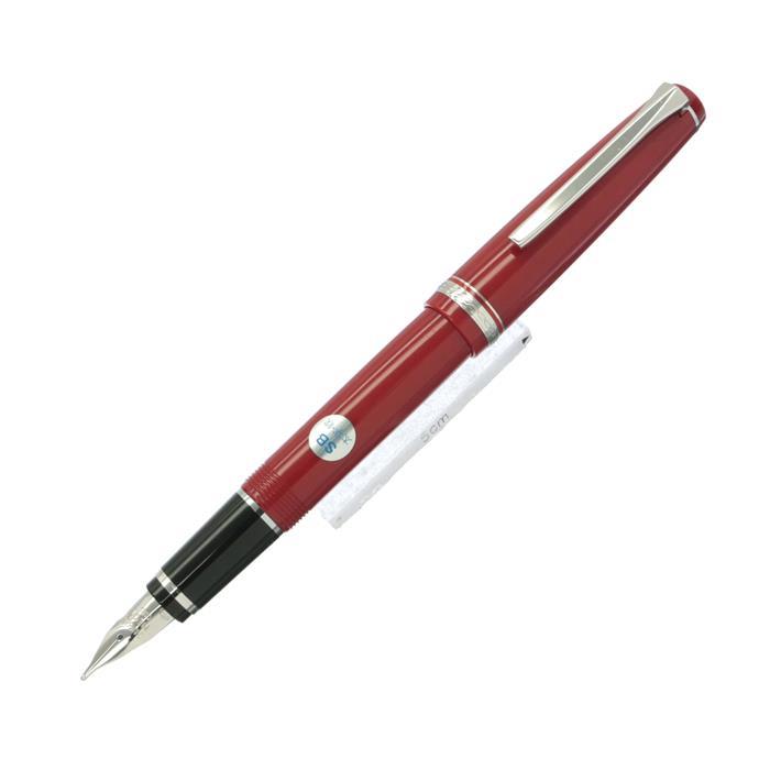 PILOT パイロット 万年筆 エラボー レッド 軟太字 (樹脂軸)【中古-並品】【smtb-f】