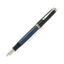 Pelikan ペリカン 万年筆 スーベレーン M805 ブルーストライプ F【中古-良品】【smtb-f】